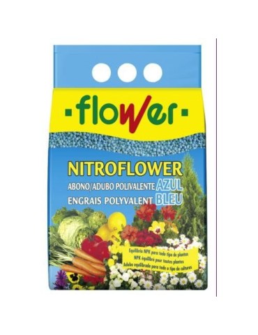 ABONO NITROFLOWER AZUL 2.5 KG.10529