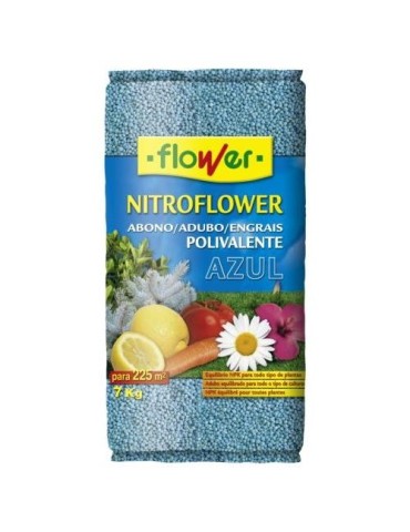 ABONO POLIVALENTE AZUL 7 KG.NITROFLOWER 10598