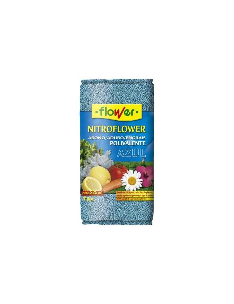 ABONO POLIVALENTE AZUL 7 KG.NITROFLOWER 10598