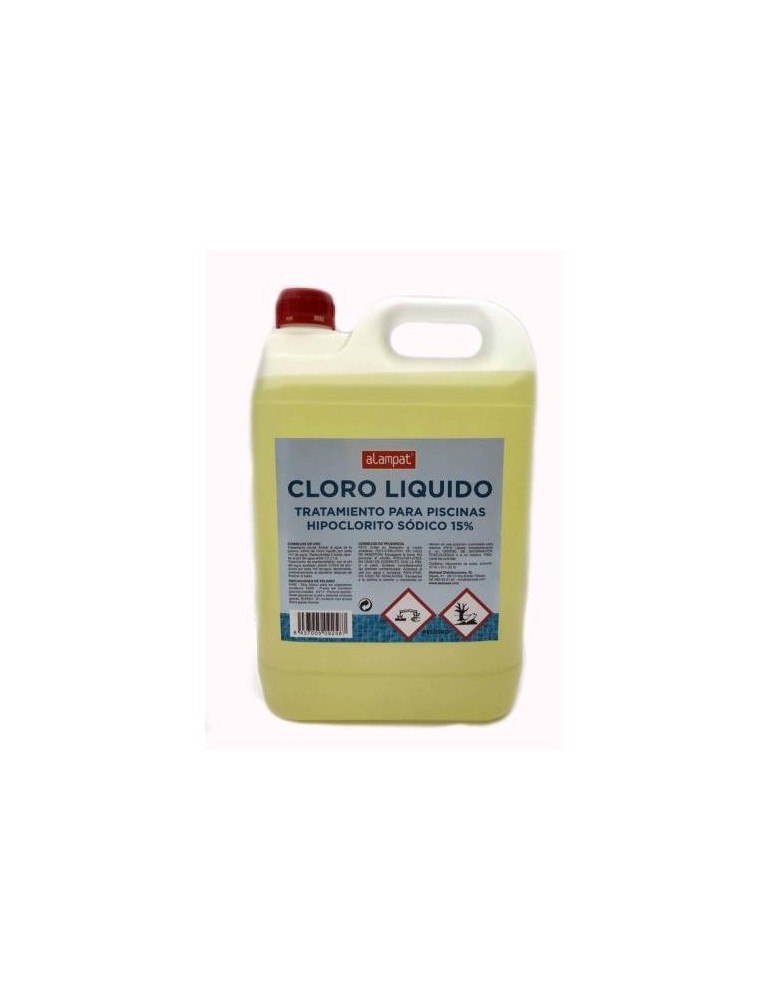 CLORO LIQUIDO PARA PISCINAS 5L C258