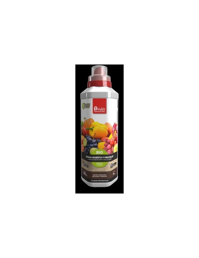 ABONO HUERTO Y FRUTALES BIO 1L CEE TERVALIS VIDA