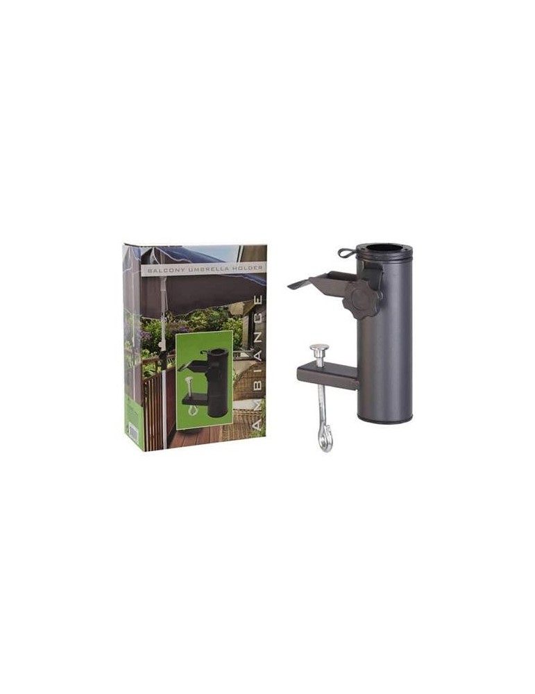 SOPORTE PARASOL BALCON REGULABLE HASTA 38MM