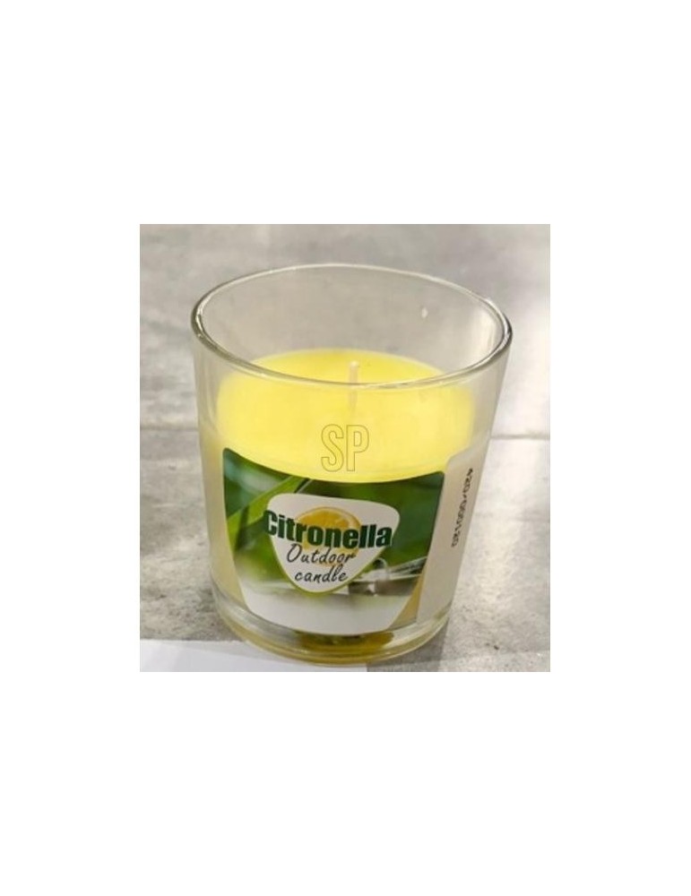 VELA CITRONELA EN VASO 8CM A87300120
