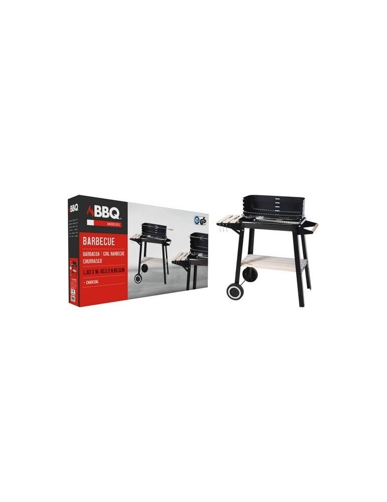 BARBACOA CARBON RECTANGULAR 540X340X65