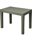 MESA AUXILIAR RESINA JARDIN 60X38CM ANTRACITA