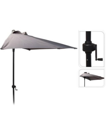 PARASOL LATERAL DE BALCON COLOR GRIS FC3000210