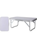 MESA PLEGABLE CAMPING BLANCA 56x34x24CM