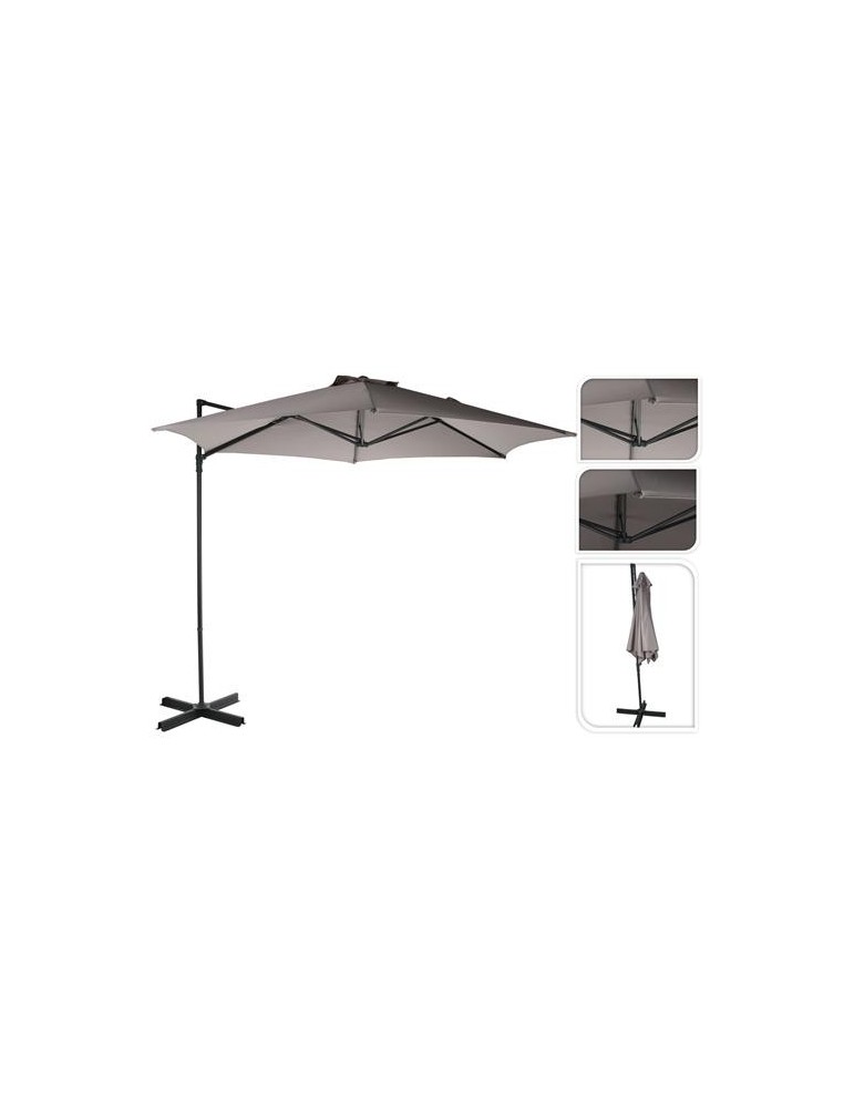 PARASOL LATERAL 270CM TAUPE FC3000330