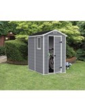 CASETA RESINA C/SUELO 130X195X198CM GRIS