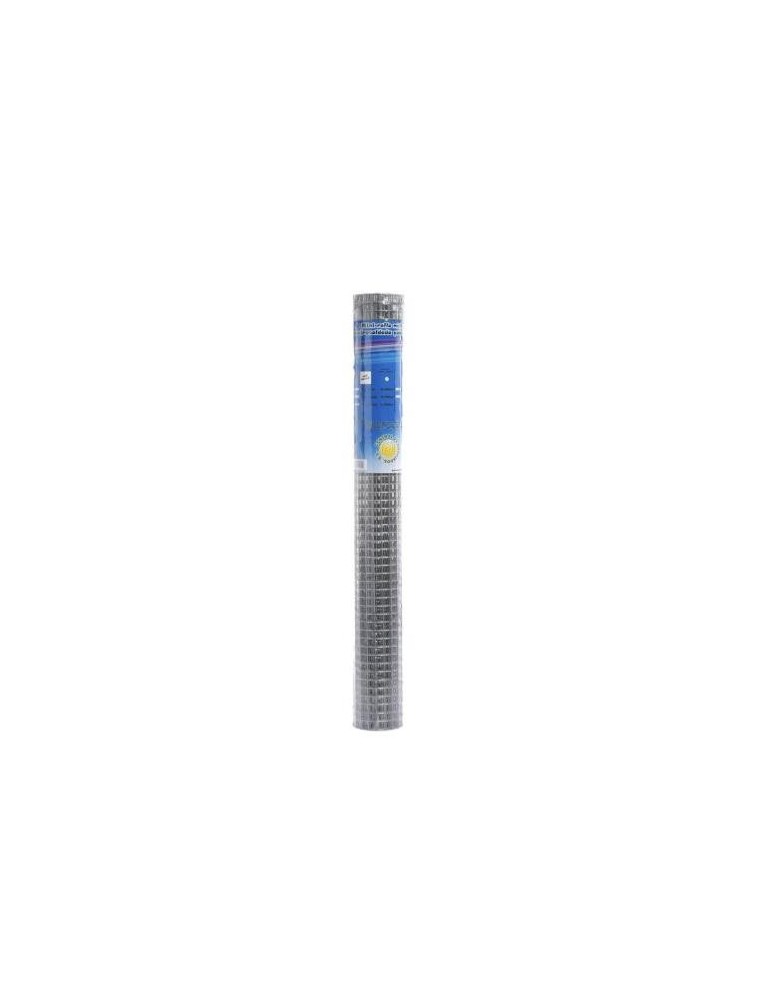 ROLLO MALLA SOLDADA GALVANIZADA 13X13MM 1X10M