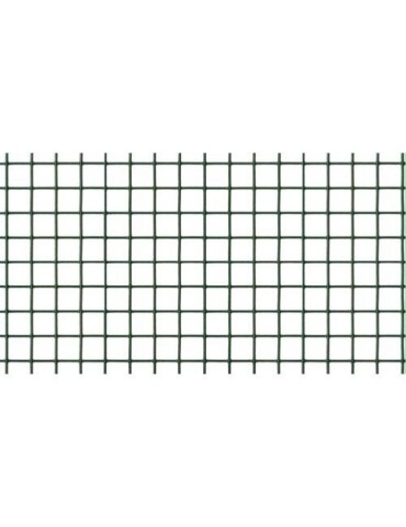 ROLLO MALLA SOLDADA GALVAN.PLAST.VDE. 13X13MM 5X1M