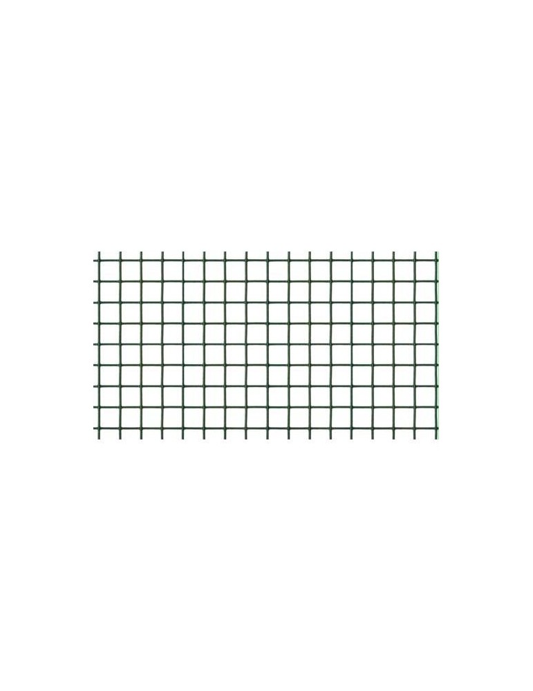 ROLLO MALLA SOLDADA GALVAN.PLAST.VDE. 13X13MM 5X1M