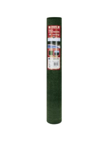 MALLA SOMBREADORA 80 % VERDE OSCURO ROLLO 1X5 M.