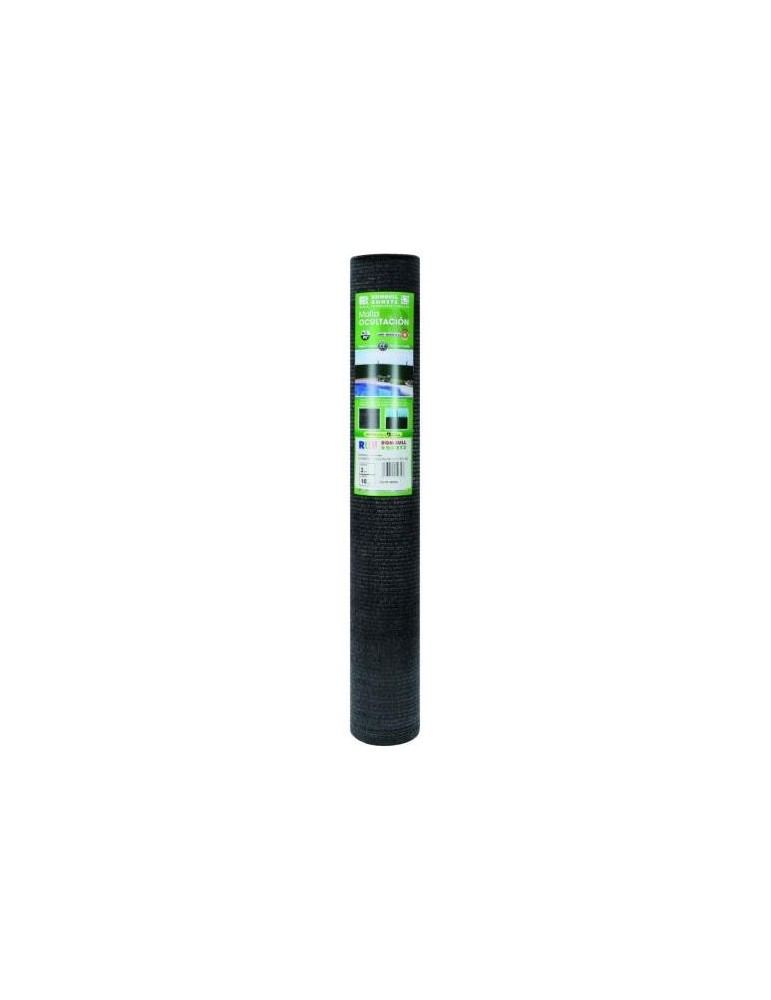 MALLA SOMBREADORA 90% VERDE OSCURO ROLLO 1X5M.