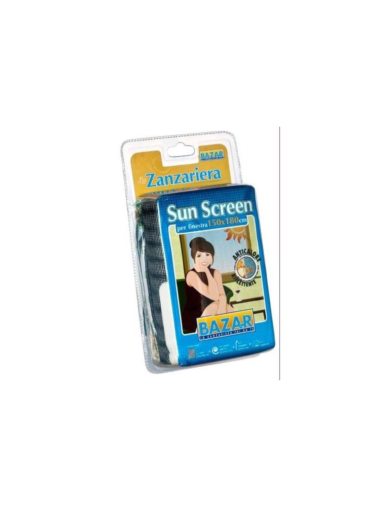 MOSQUITERA VENTANA TELA ANTICALOR 150X180 CM.