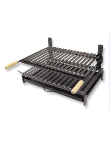 PARRILLA BARBACOA HIERRO 60X43X33CM 71406