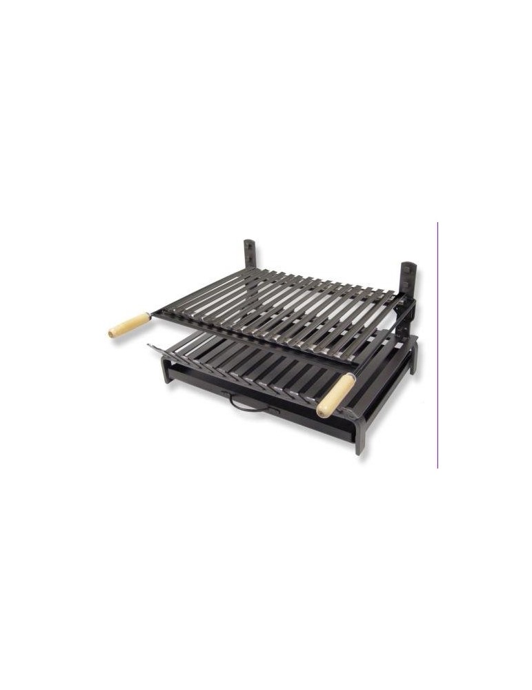 PARRILLA BARBACOA HIERRO 60X43X33CM 71406