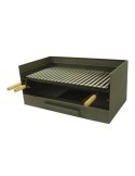 CAJON BARBACOA CON PARRILLA INOX. 61X40X33CM.71515