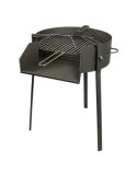 BARBACOA REDONDA C/SOPORTE PAELLA Ø50X75CM. 71581