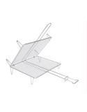 PARRILLA PESCADO 50X50 ZN. 2594