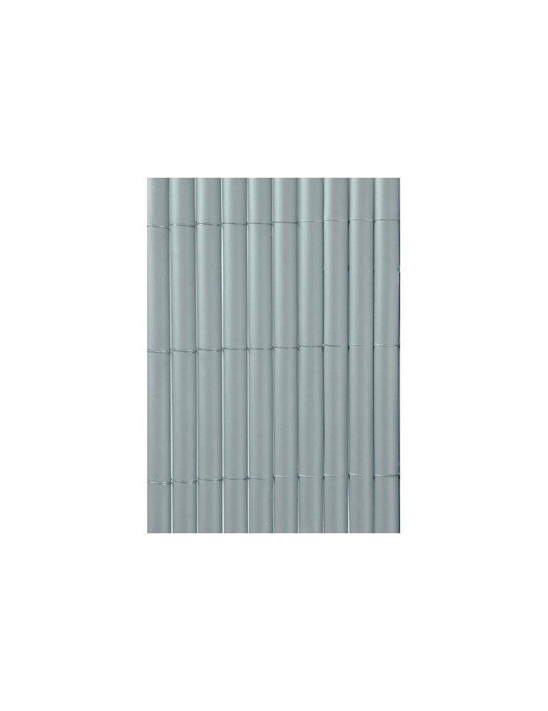 CAÑIZO MEDIA CAÑA PLASTICANE PVC 1,5X3M GRIS