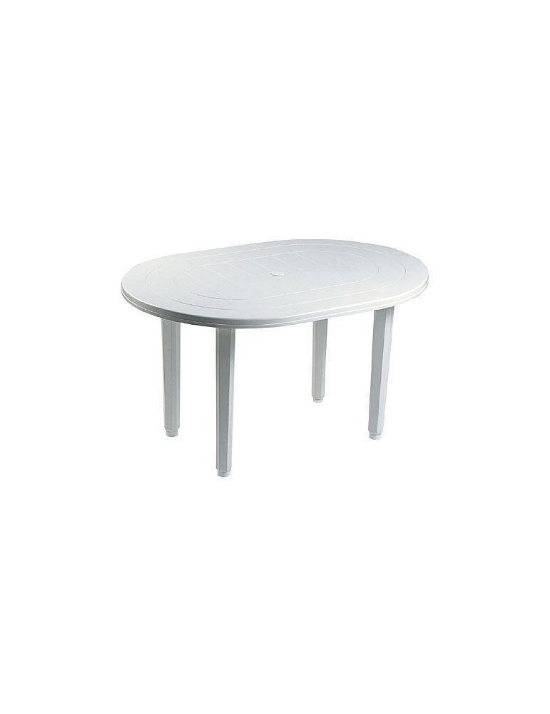 MESA JARDIN OVALADA 130X90CM.  4020