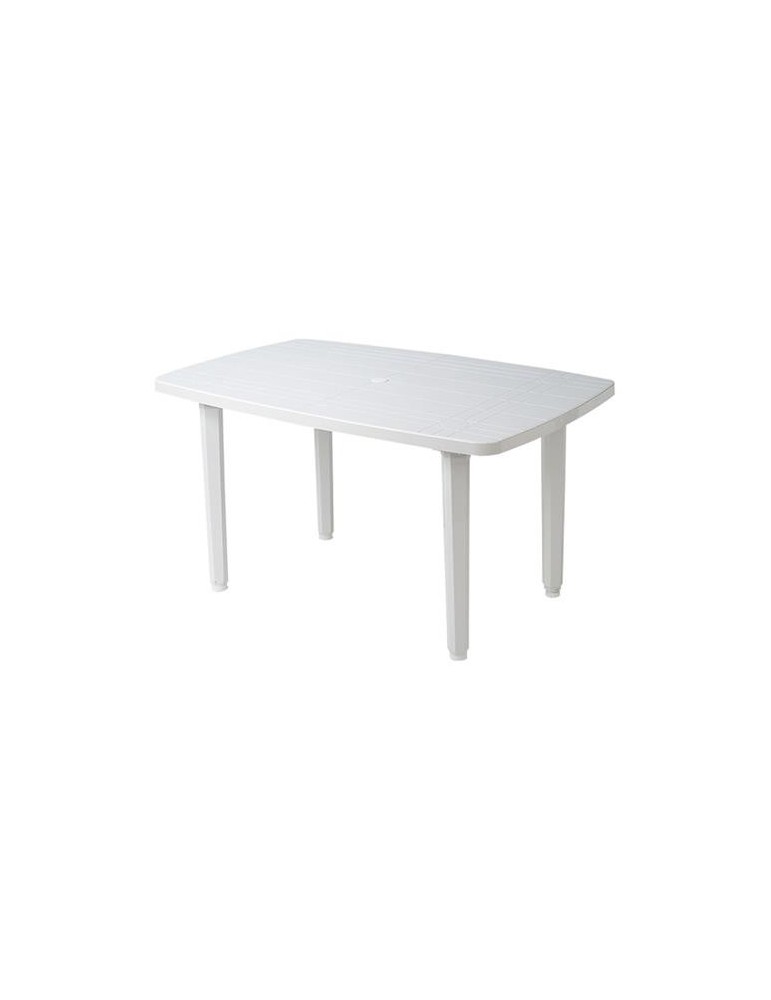 MESA RECTANGULAR 140X90 CM BLANCA 4022