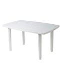MESA RECTANGULAR 140X90 CM BLANCA 4022