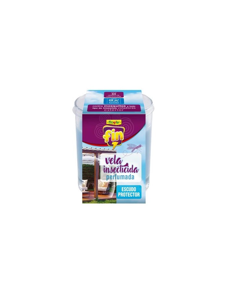 VELA INSECTICIDA VASO CRISTAL PERFUMADA  1-20590