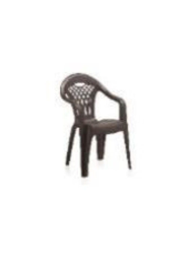 SILLA JARDIN CANCUN WENGUE MONOBLOCK 43026