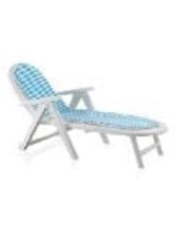 TUMBONA CAIMAN BLANCA CON COJIN 42608