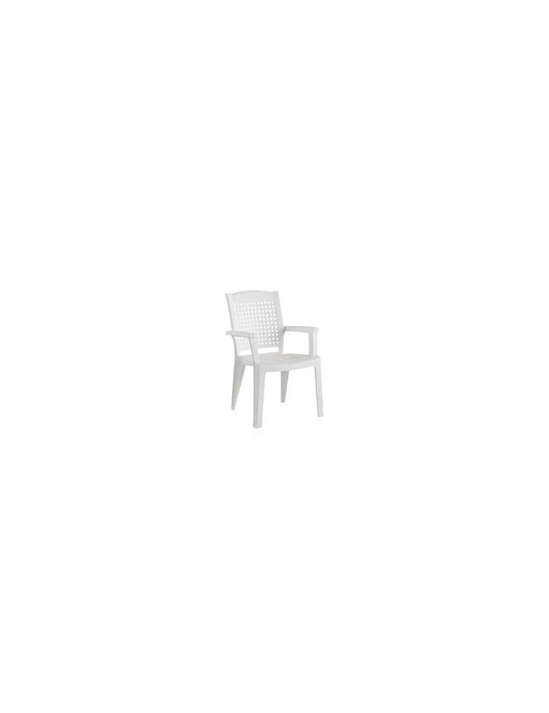SILLA METAL BLANCA 55154