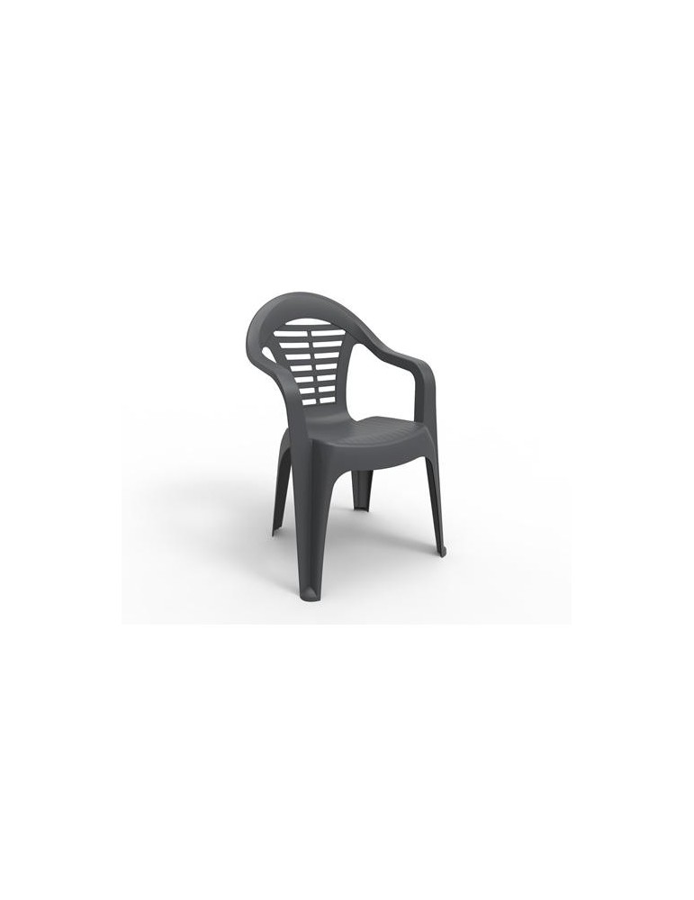 SILLA EXTERIOR  MENORCA ANTRACITA 43034