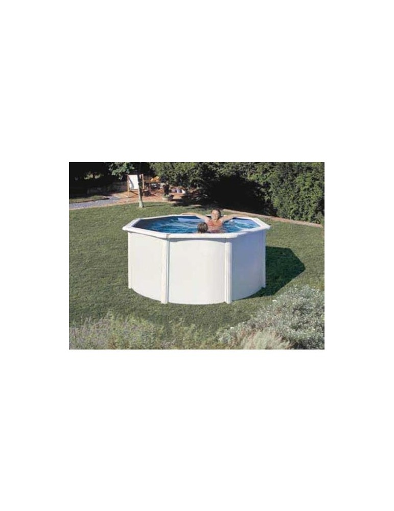 PISCINA ACERO REDON.BCA.F/ARENA 240X120  KIT240ECO