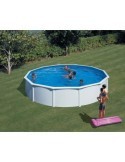 PISCINA ACERO REDON.BCA.FIL/AREN.550X120 KIT550ECO