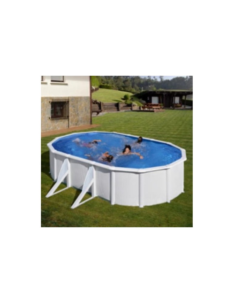 PISCINA ACERO OVAL BCA.F/AR.500X300X120  KIT500ECO