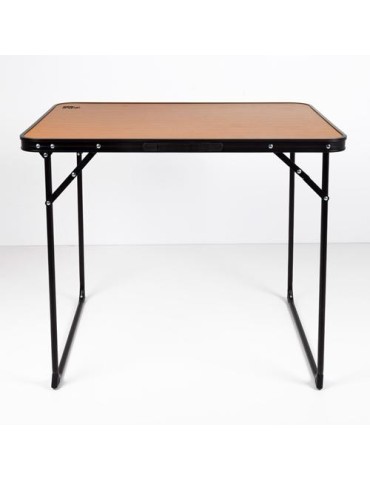 MESA CAMPING PLEGABLE 80X60X67CM - BAMBU