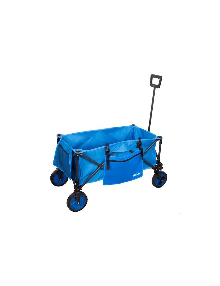 CARRO PLAYA PLEGABLE 90X47X55/90CM C/ BOLSILLO