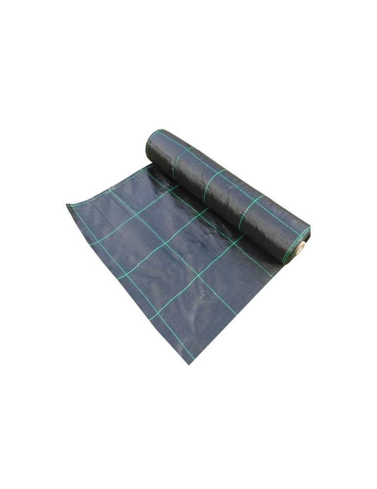MALLA ANTIHIERBAS 130 GR./M2 1X10 M. NEGRA