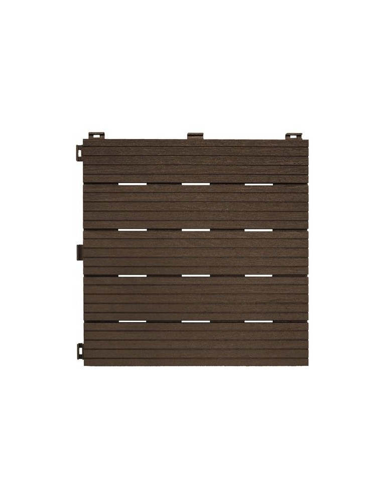 LOSETA IMITACION MADERA 45 X 45 CM MARRON