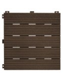 LOSETA IMITACION MADERA 45 X 45 CM MARRON