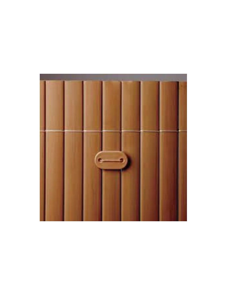 KIT DE FIJACION CAÑIZO PVC 26UDS MARRON 100020