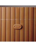 KIT DE FIJACION CAÑIZO PVC 26UDS MARRON 100020