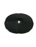 PIE PARASOL PLAST. RELLENABLE 52L. NEGRO PIEDPA030