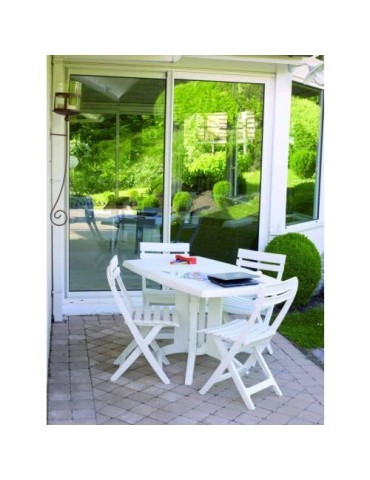 MESA VEGA 118 BLANCA 72X118X77CM 52149004