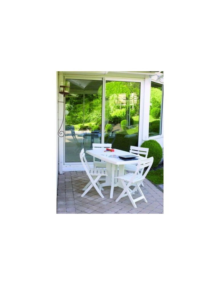 MESA VEGA 118 BLANCA 72X118X77CM 52149004