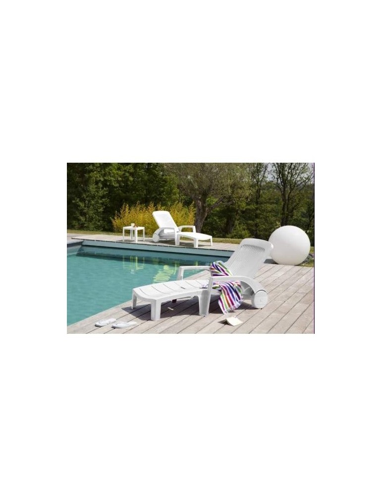 TUMBONA FIDJI BLANCA 28X73X187CM. 44041004
