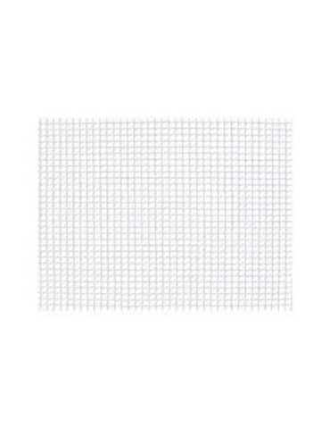 ROLLO MALLA CUADRADA CUADRANET 5X5MM 1X25M BLANCA
