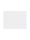 ROLLO MALLA CUADRADA CUADRANET 5X5MM 1X25M BLANCA
