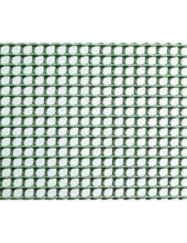 ROLLO MALLA CUADRADA CUADRANET 5X5MM 1X25M VERDE